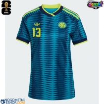 Ženski Nogometni dresi Kolumbija Yerry Mina #13 Gostujoči SP 2026 Kratek Rokav